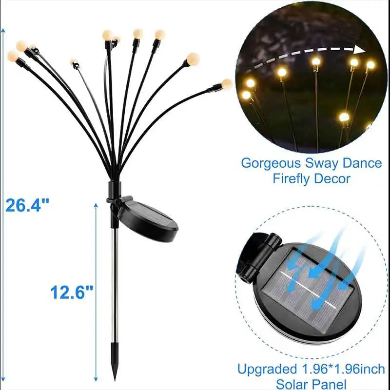 Solar Firefly Garden Lights β Waterproof & Vibrant Outdoor Decoration (New 2025 Upgrade)