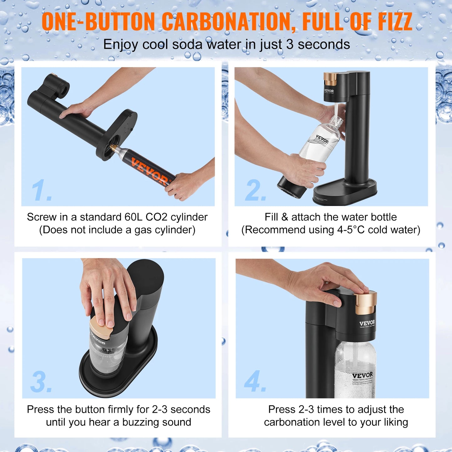 Carbonating Bottle - Home Soda Maker