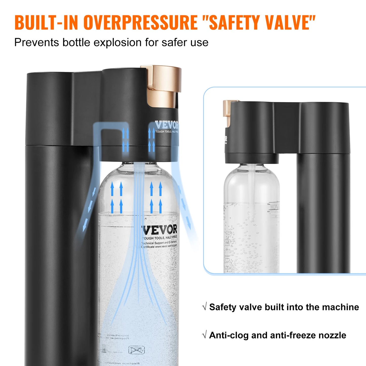 Carbonating Bottle - Home Soda Maker