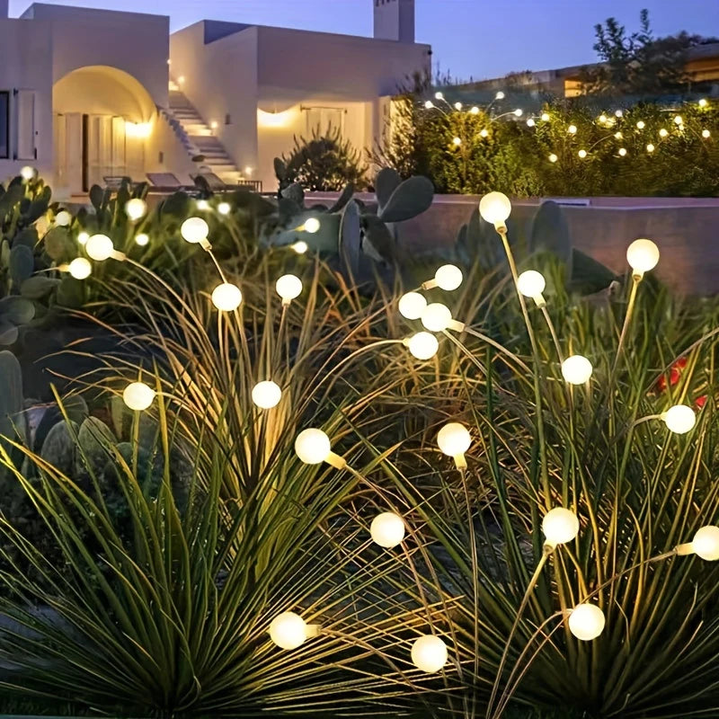Solar Firefly Garden Lights – Waterproof & Vibrant Outdoor Decoration (New 2025 Upgrade)