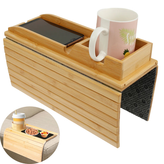 Bamboo Couch Cup Holder